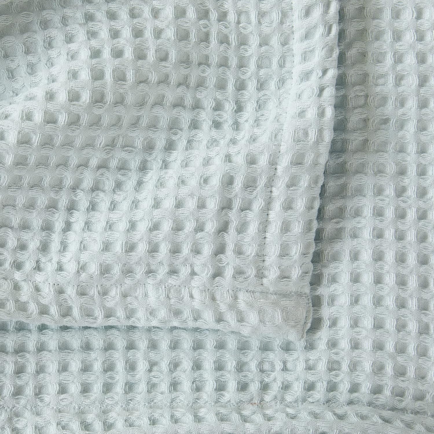 Cotton Waffle-Weave Bed Blanket