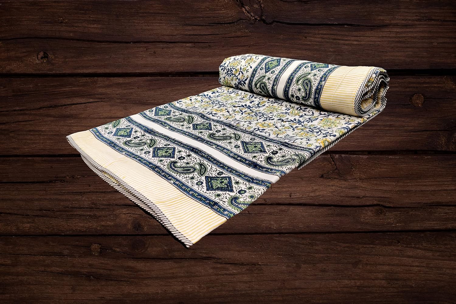 Reversible Cotton Dohar, Single Bed, Lightweight