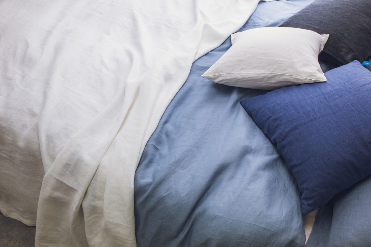Cotton blanket bed textile