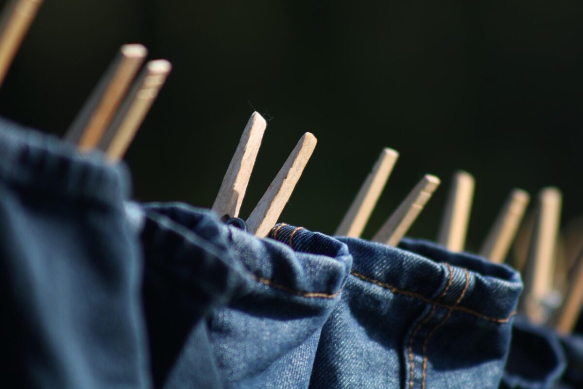 Laundry washing clothes line