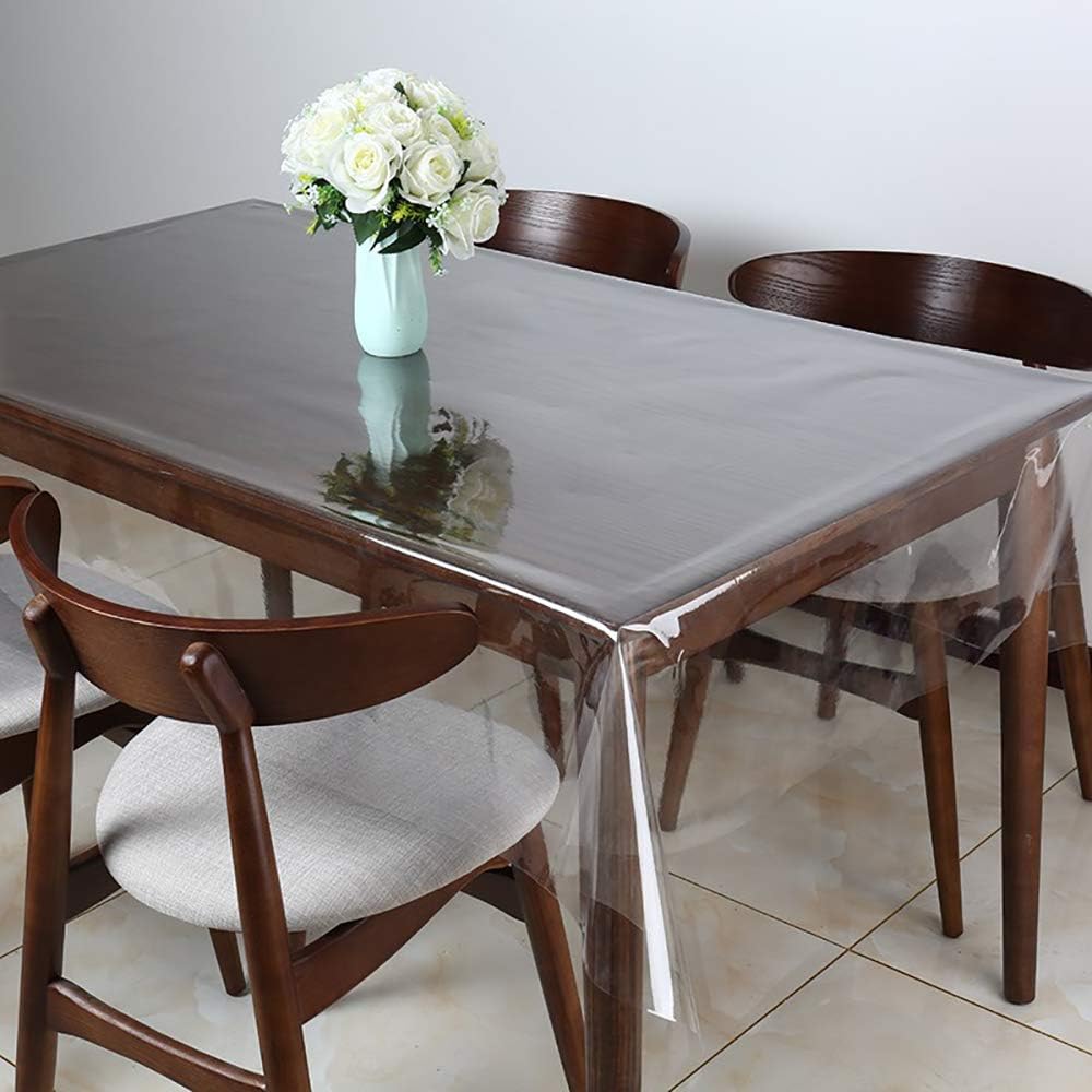 Clear Vinyl Rectangular Tablecloth Protector