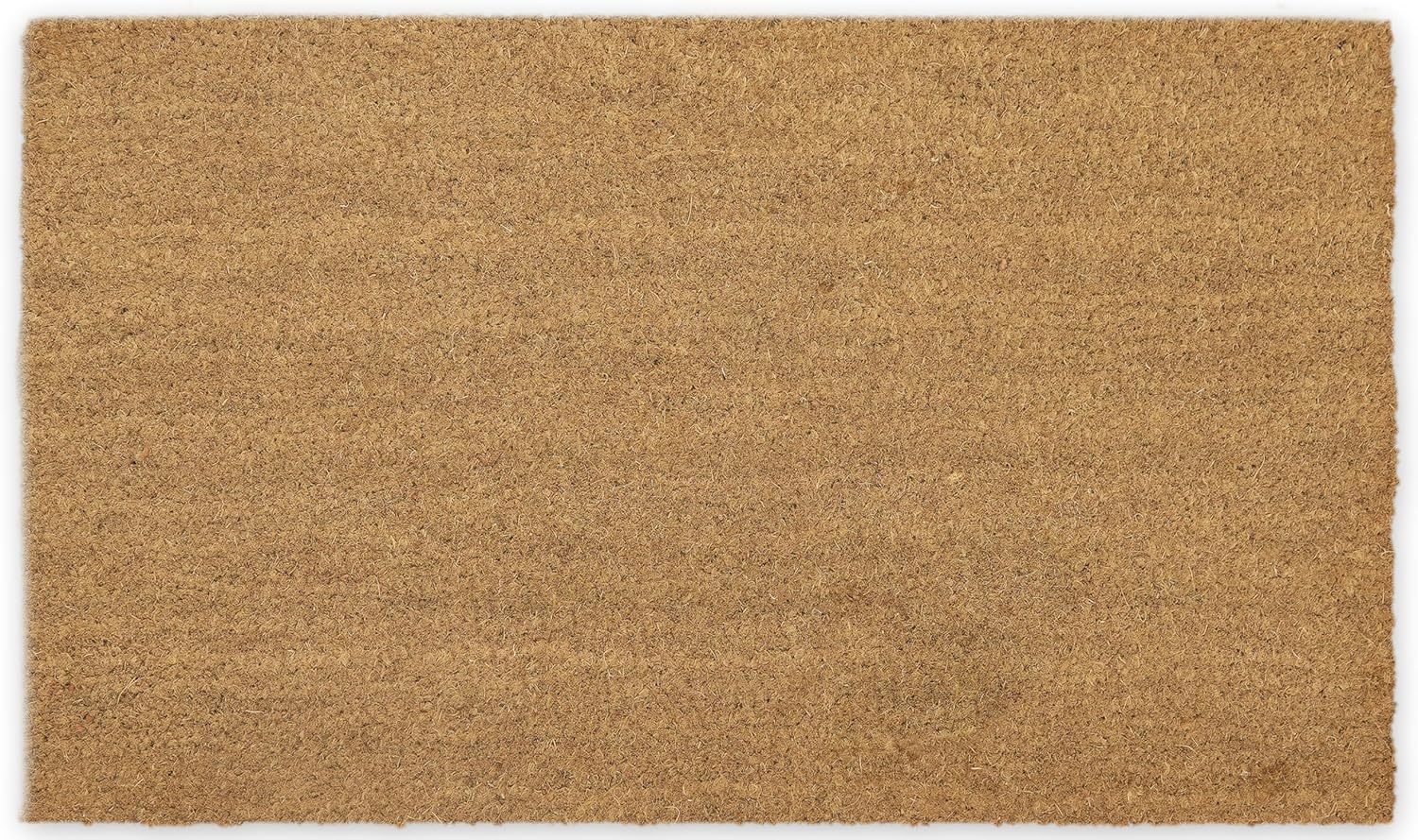 Coir Doormat with PVC Backing, 17 x 30 inch, Natural