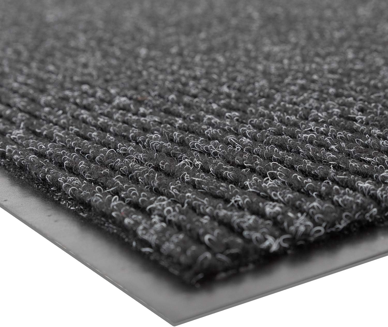 Industrial Entrance Mat, 2 x 3 ft, Charcoal
