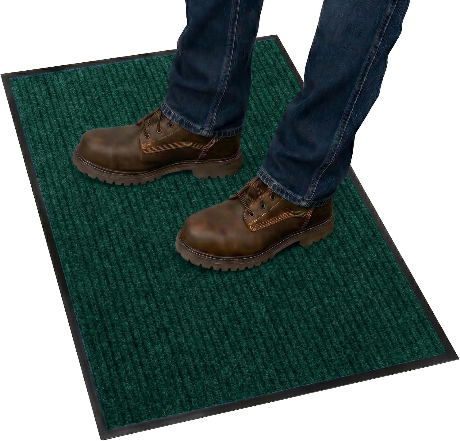 Industrial Entrance Mat, 2 x 3 ft, Charcoal
