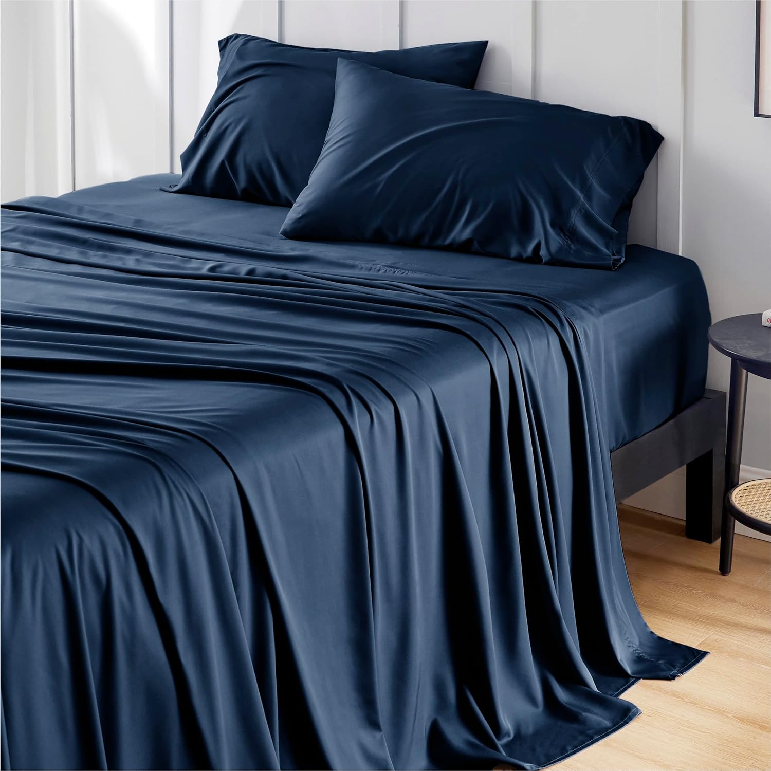 Rayon-from-Bamboo King Sheet Set, Cooling Weave