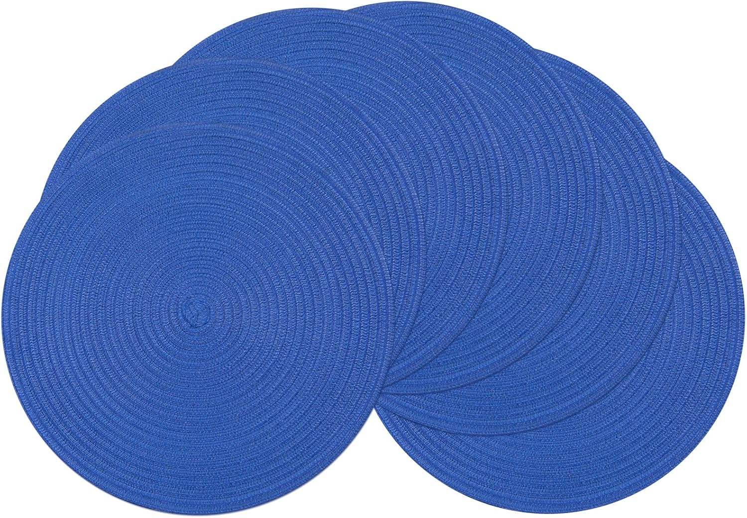 Round Braided Placemats, 15 inch, Set of 4
