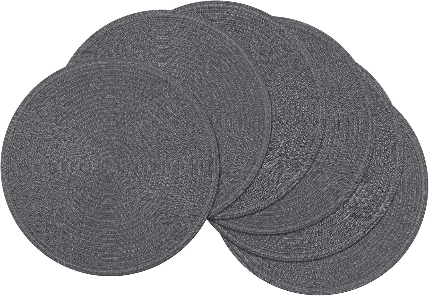 Round Braided Placemats, 15 inch, Set of 4