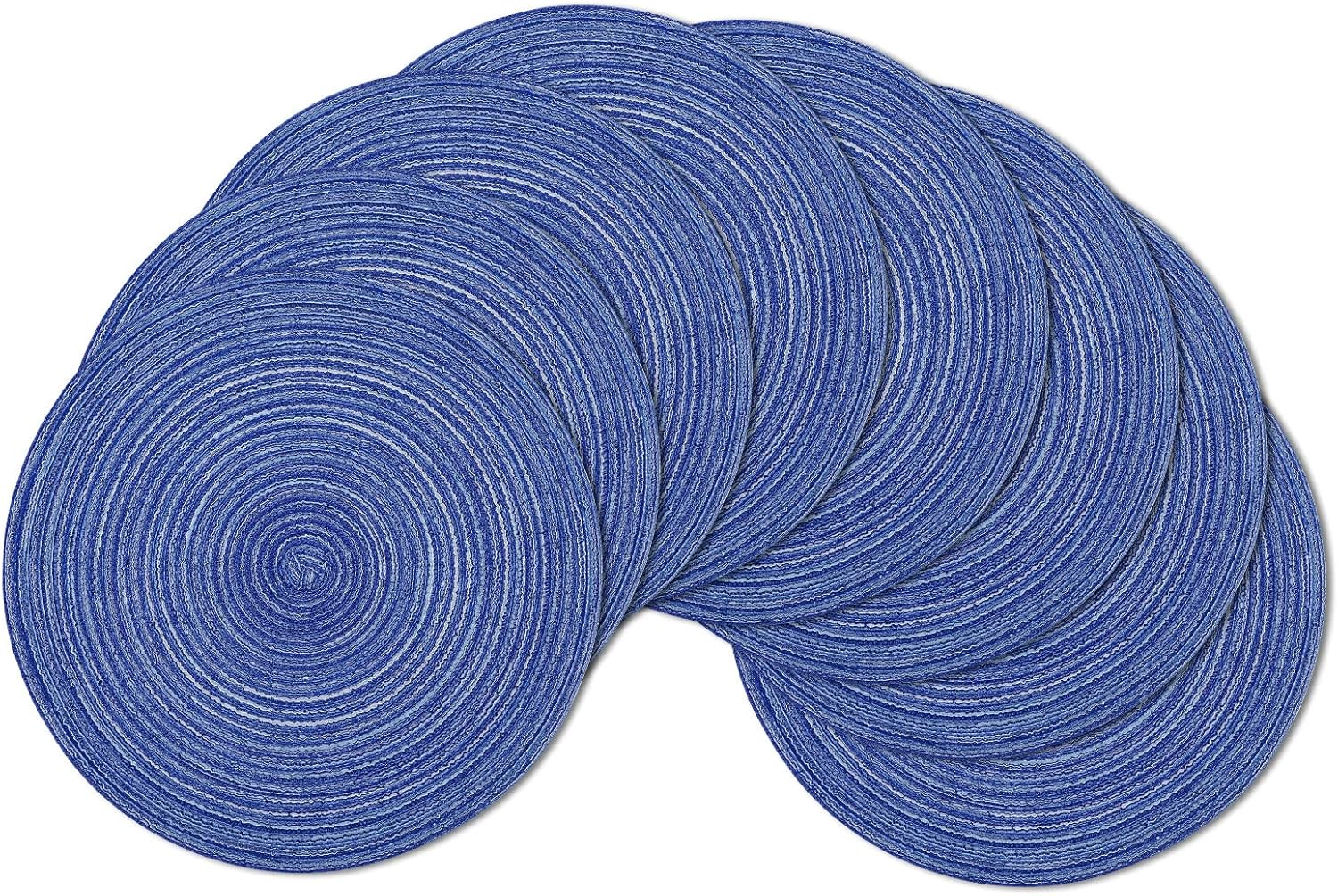 Round Braided Placemats, 15 inch, Set of 4