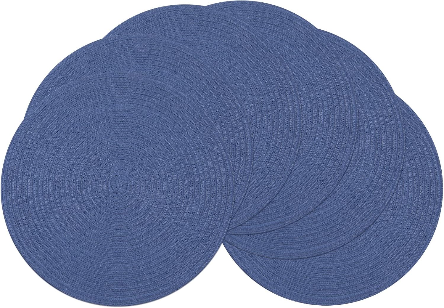 Round Braided Placemats, 15 inch, Set of 4