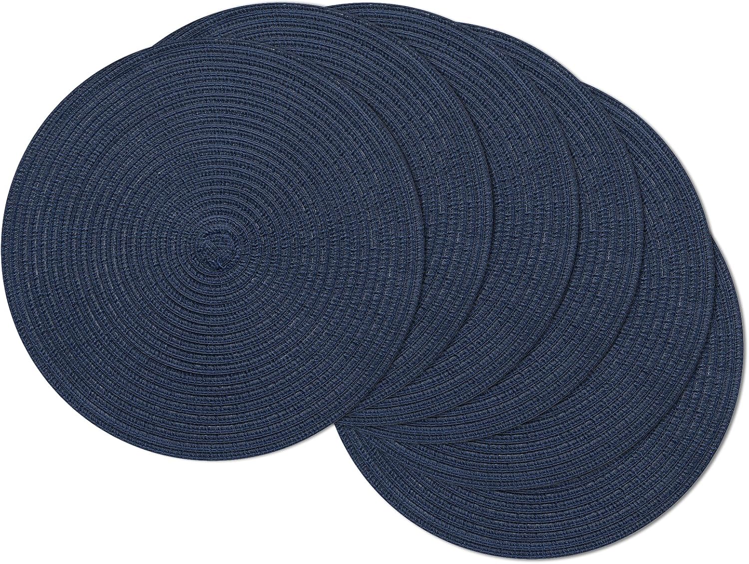 Round Braided Placemats, 15 inch, Set of 4