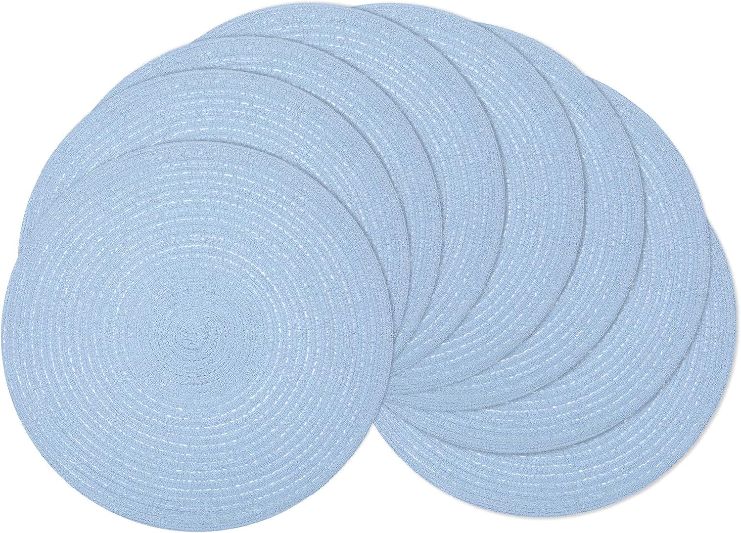 Round Braided Placemats, 15 inch, Set of 4