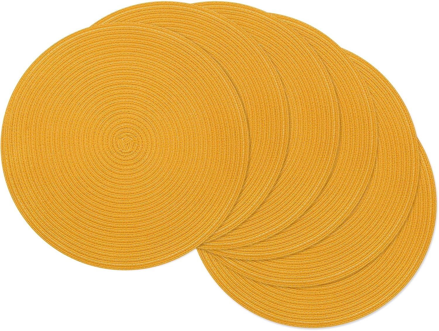 Round Braided Placemats, 15 inch, Set of 4