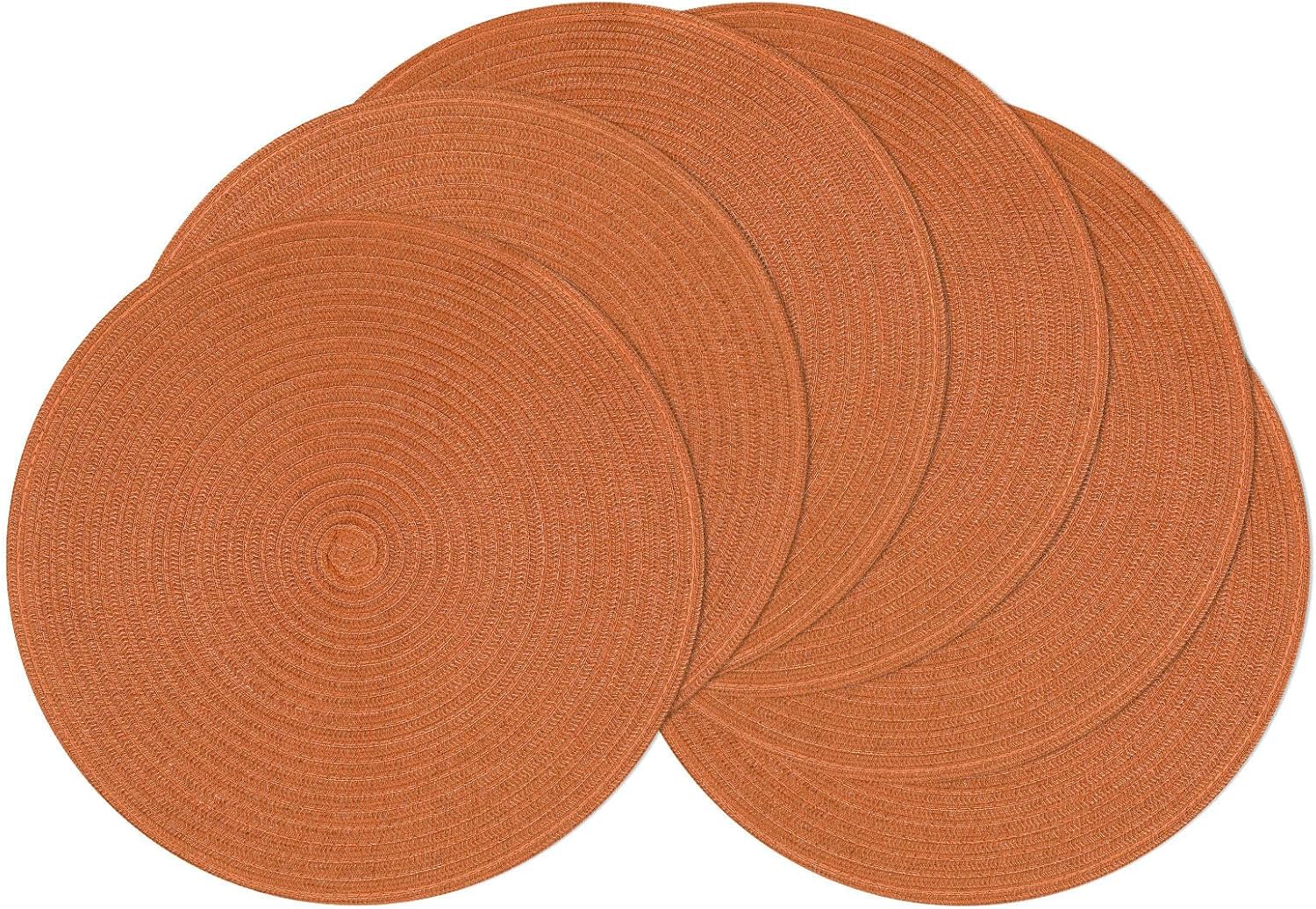 Round Braided Placemats, 15 inch, Set of 4