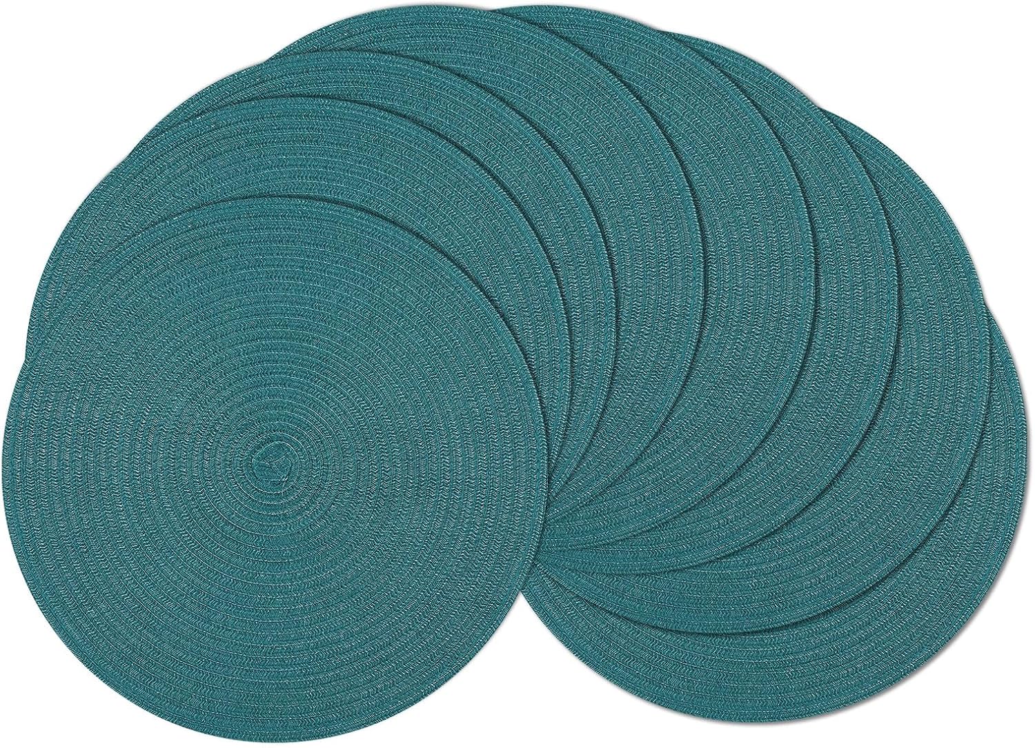 Round Braided Placemats, 15 inch, Set of 4