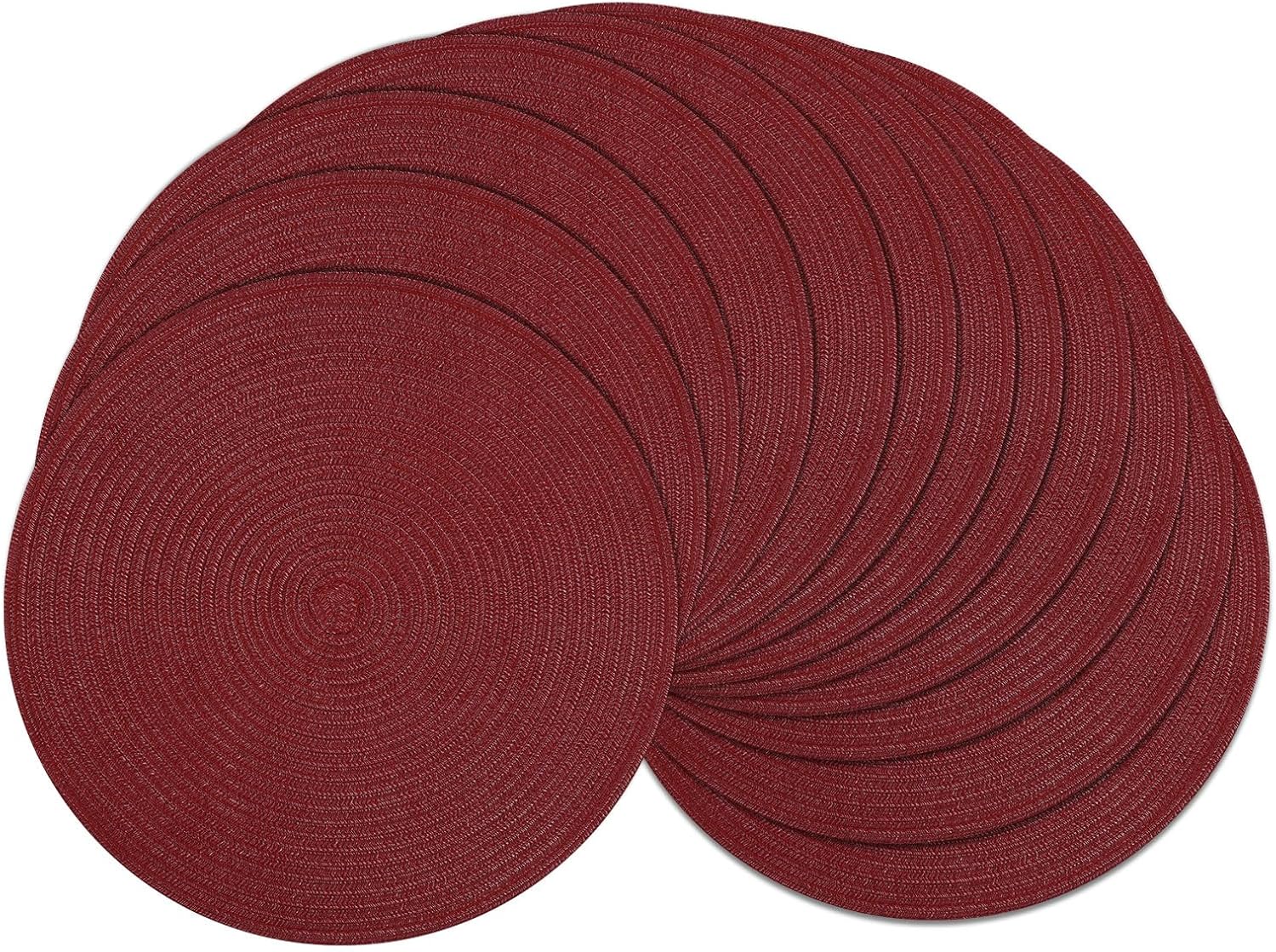 Round Braided Placemats, 15 inch, Set of 4