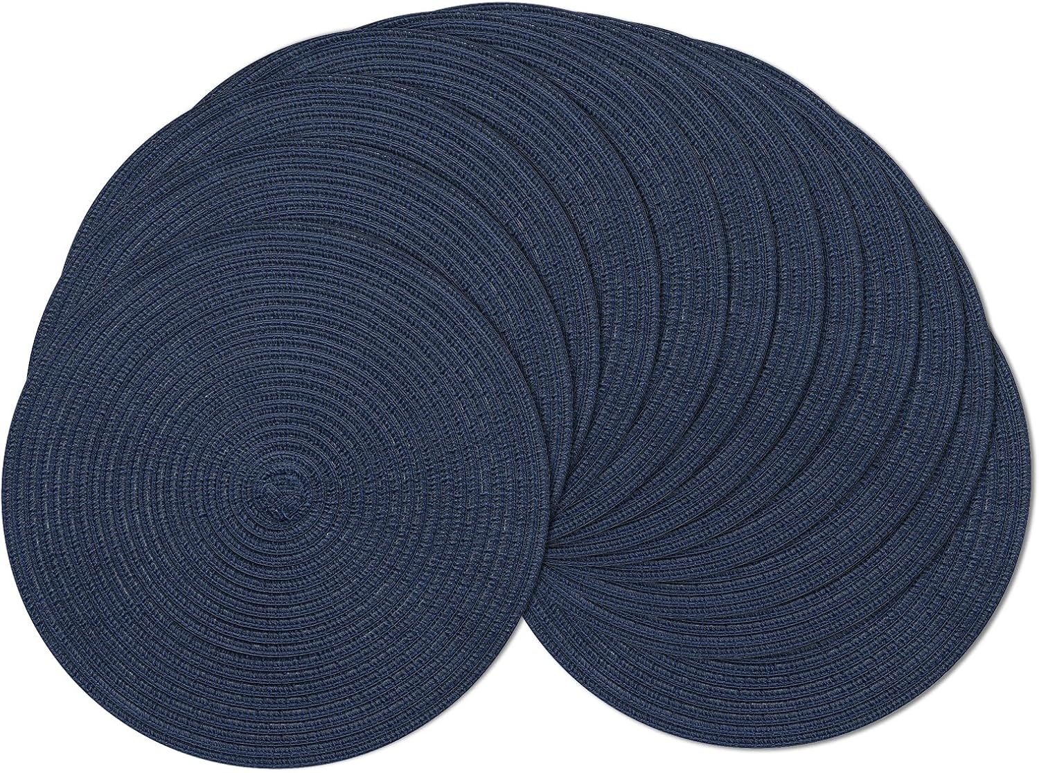 Round Braided Placemats, 15 inch, Set of 4