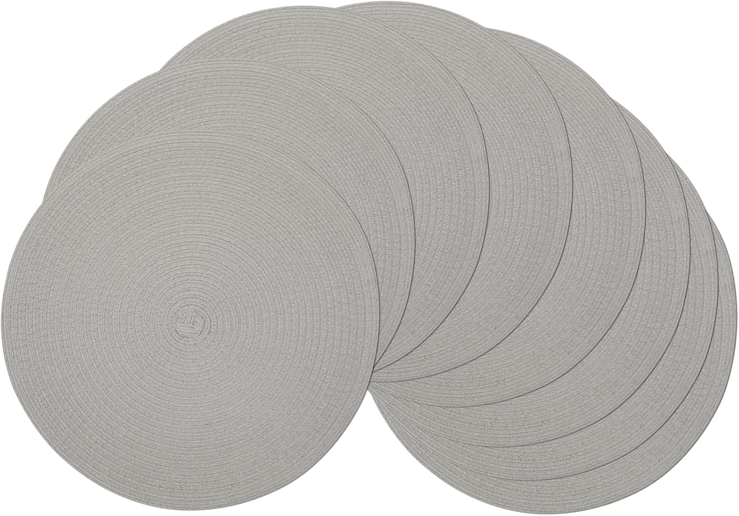 Round Braided Placemats, 15 inch, Set of 4