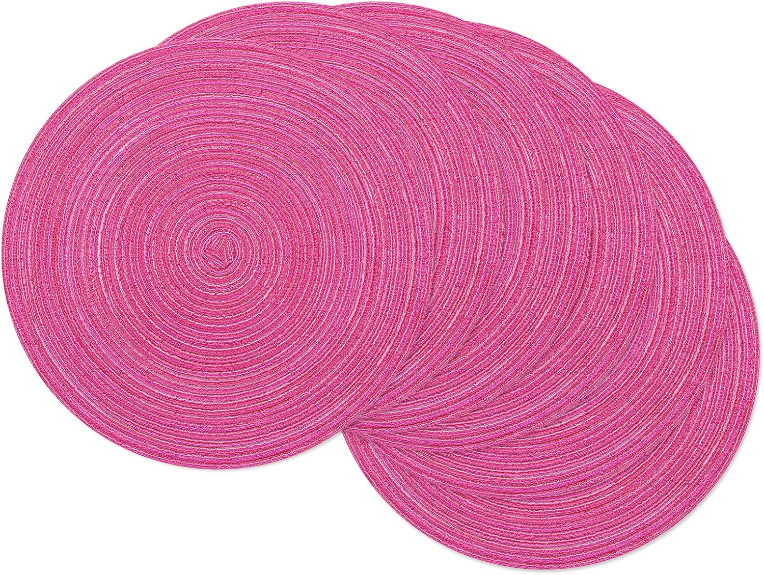 Round Braided Placemats, 15 inch, Set of 4
