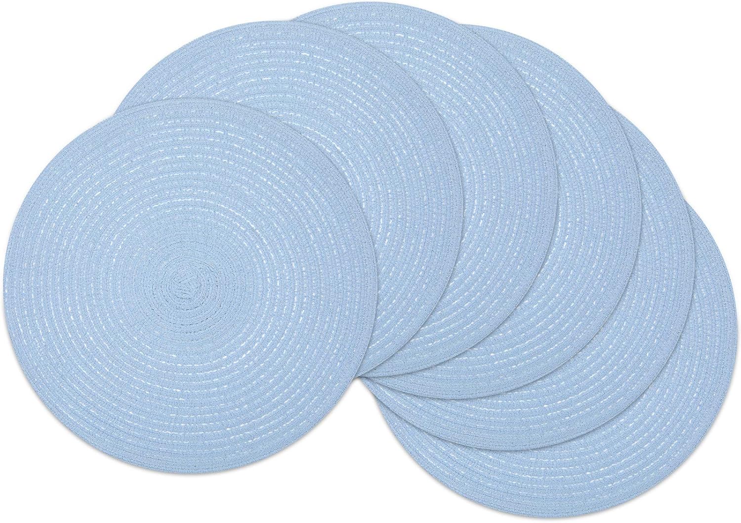 Round Braided Placemats, 15 inch, Set of 4