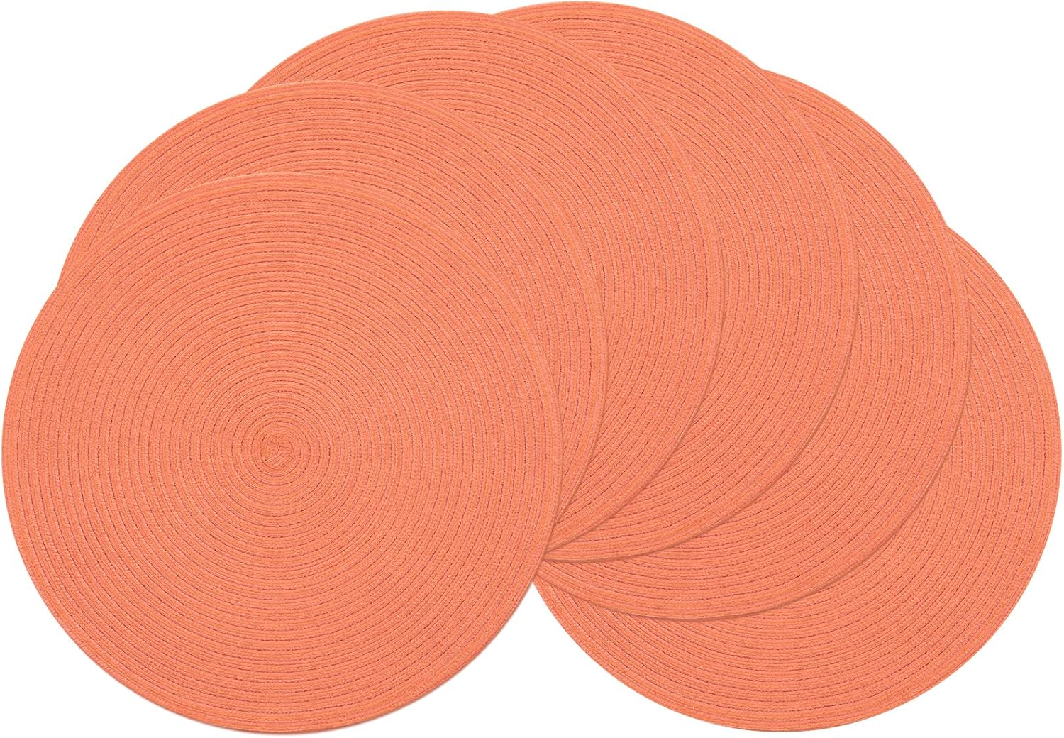 Round Braided Placemats, 15 inch, Set of 4
