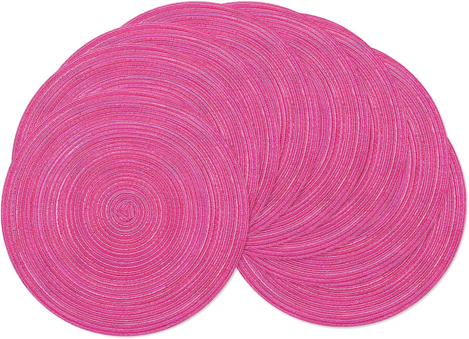 Round Braided Placemats, 15 inch, Set of 4