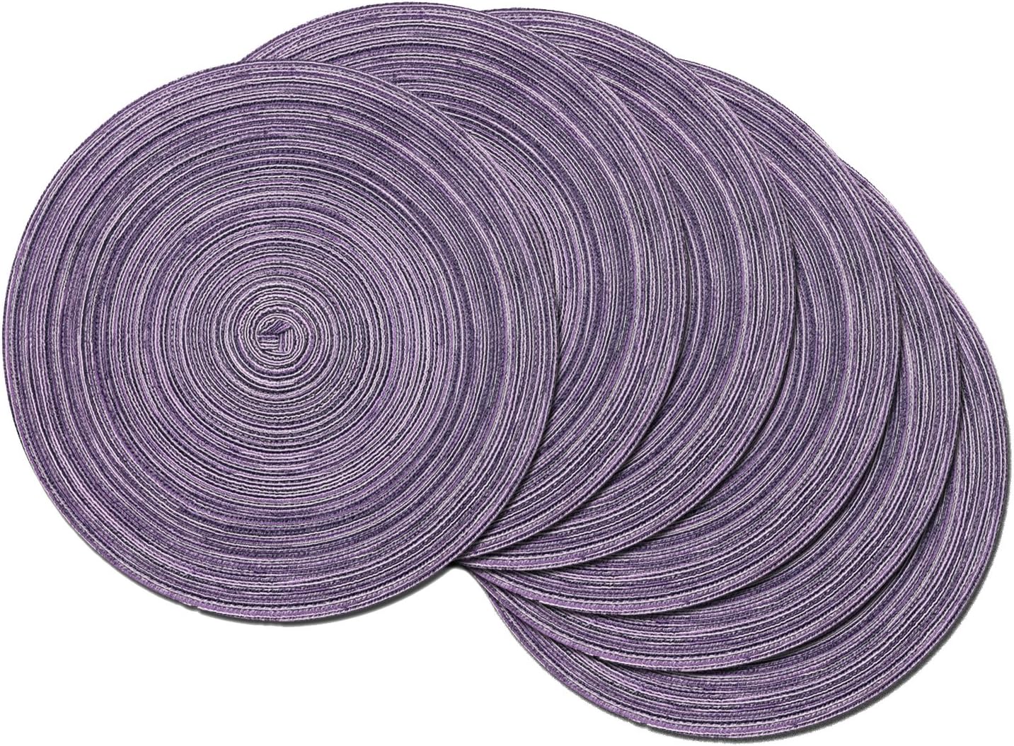 Round Braided Placemats, 15 inch, Set of 4