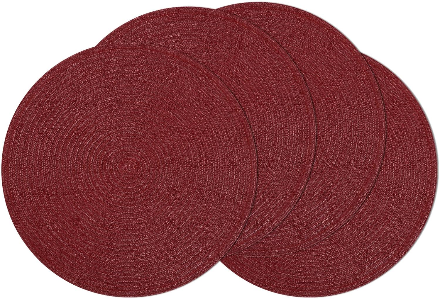 Round Braided Placemats, 15 inch, Set of 4