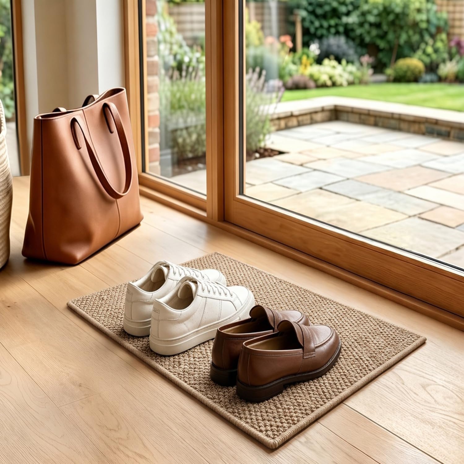 Ultra-Thin Non-Slip Doormat, 14.6 x 24 inch
