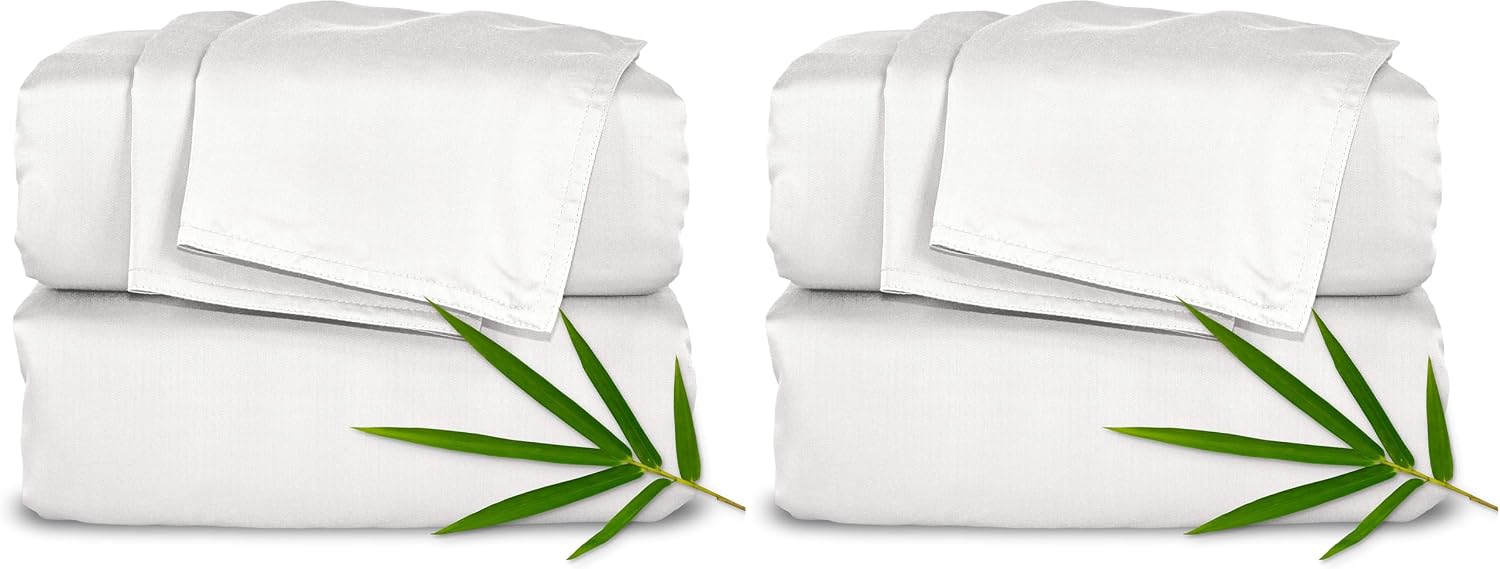 Viscose-from-Bamboo Full Sheet Set, 4 Pieces