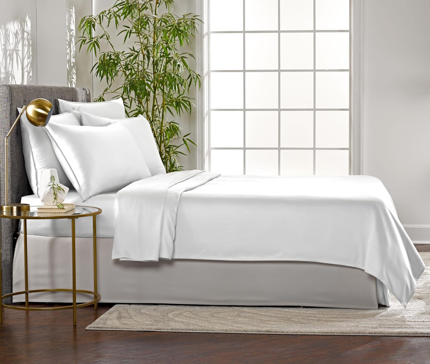 Viscose-from-Bamboo Full Sheet Set, 4 Pieces