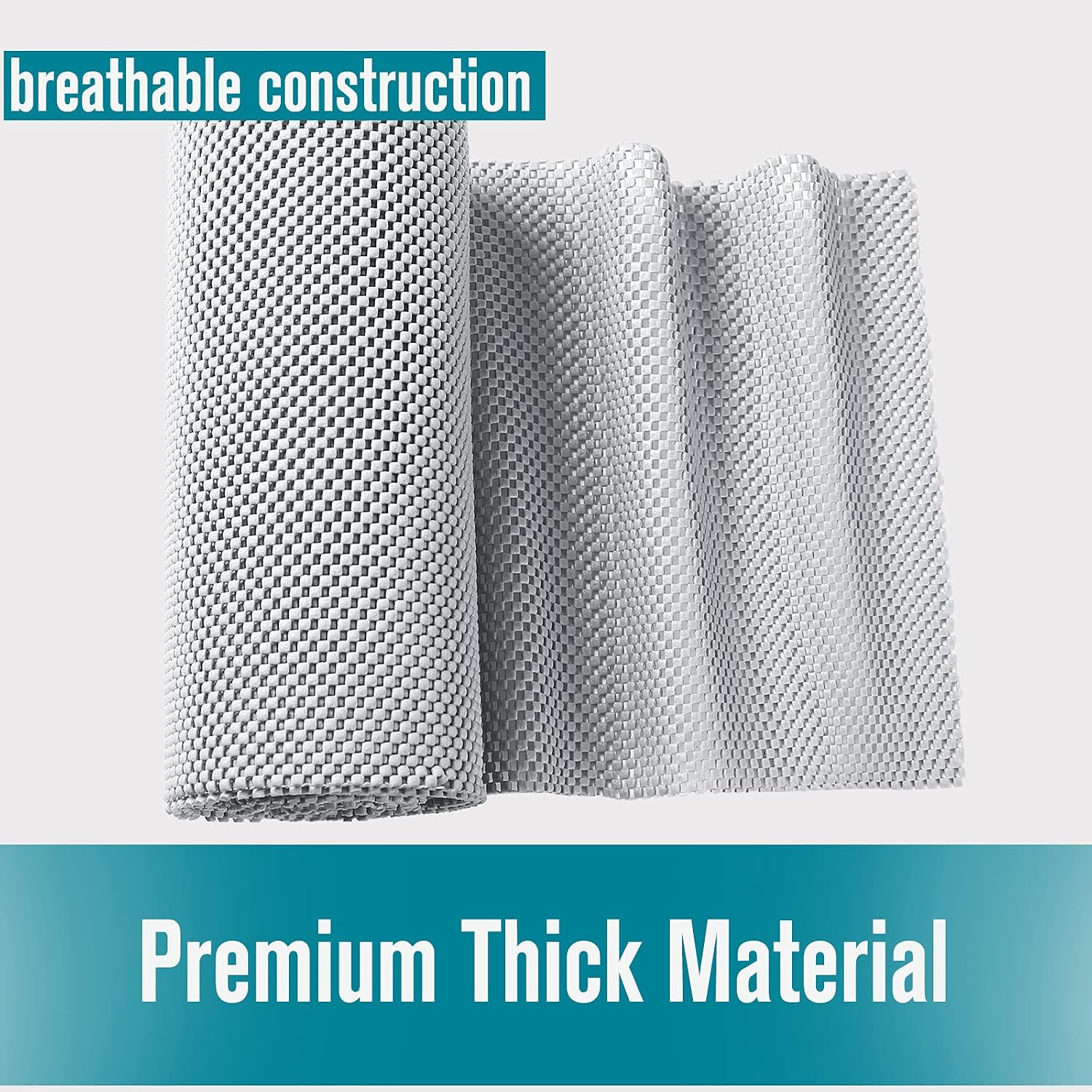 Non-Adhesive Shelf and Drawer Liner Roll, 12 inch x 20 ft